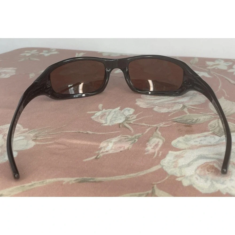 Oakley FIVES Sunglasses 12-994 54-20 Rare Y2K Black Wrap Polarized Bag & Case